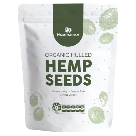organic hulled hemp seeds
